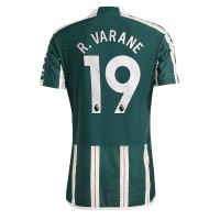 Fotballdrakt Herre Manchester United Raphael Varane #19 Bortedrakt 2023-24 Kortermet
